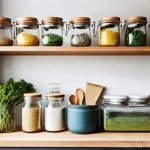 에코디자인 관련 유튜브 채널 추천 - A Mindful & Eco-Conscious Kitchen**
A brightly lit, modern kitchen with a minimalist aesthetic, emph...